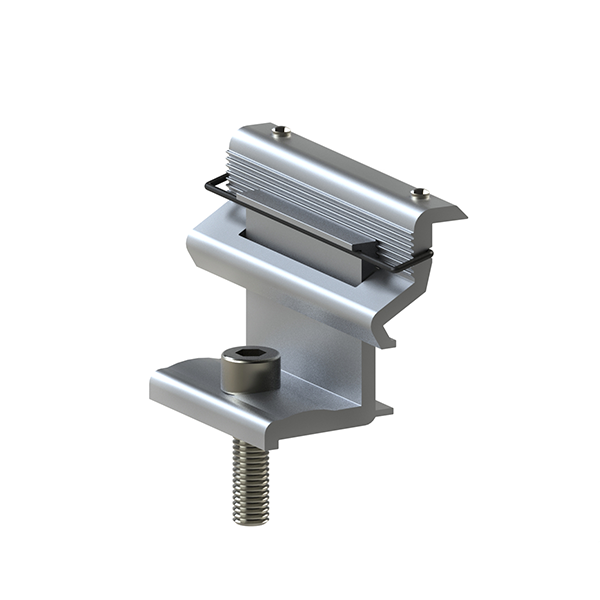 Picture of incl. grounding-pins and O-ringsuitable for framed PV-modules with a frame height from 33 up to 50mm; Place of Origin: Poland